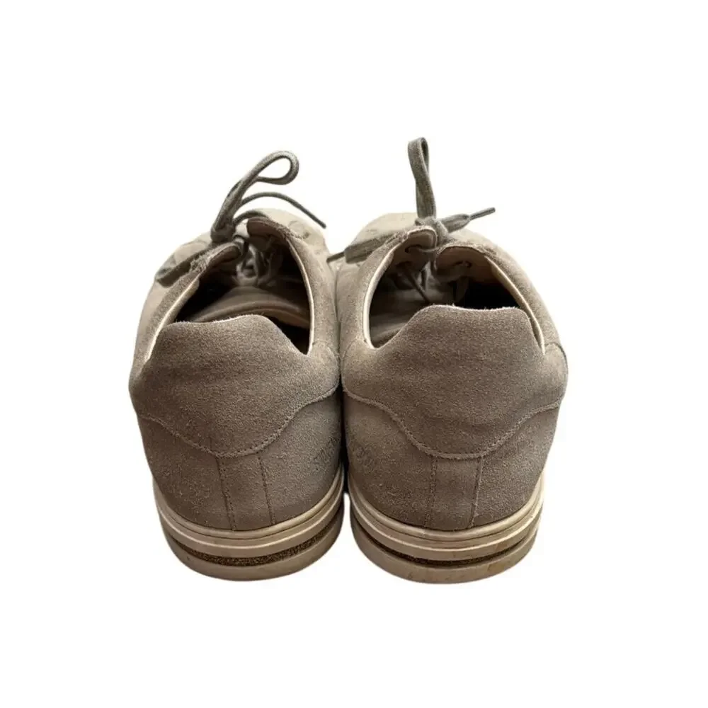 Birkenstock Bend Low  Suede Leather Sneaker Tan Size 46 US Mens 13